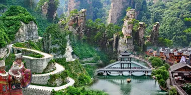 Tour hot Trung Quốc 2026: Phượng Hoàng Cổ Trấn - Thiên Môn Sơn - Miêu Trại Mạc Nhung